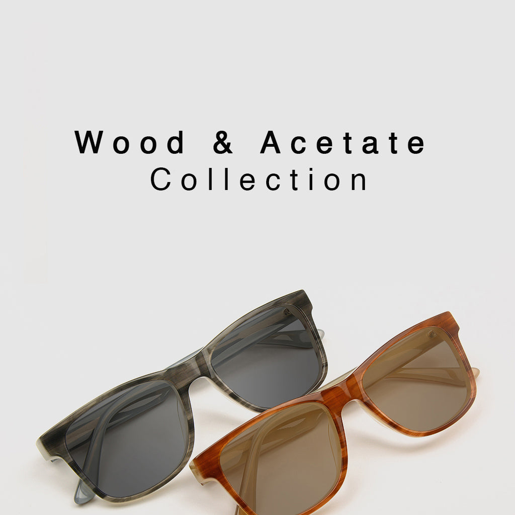 Wood & Acetate Sunglasses