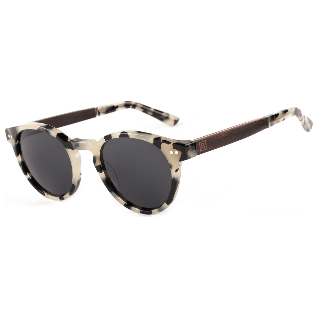 Geller - Acetate & Wood Sunglasses