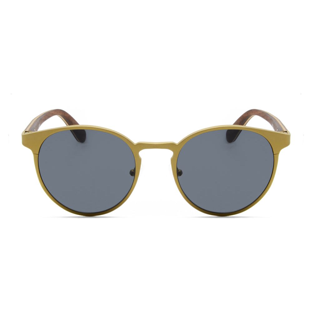 Perfect Storm - Titanium & Wood Sunglasses