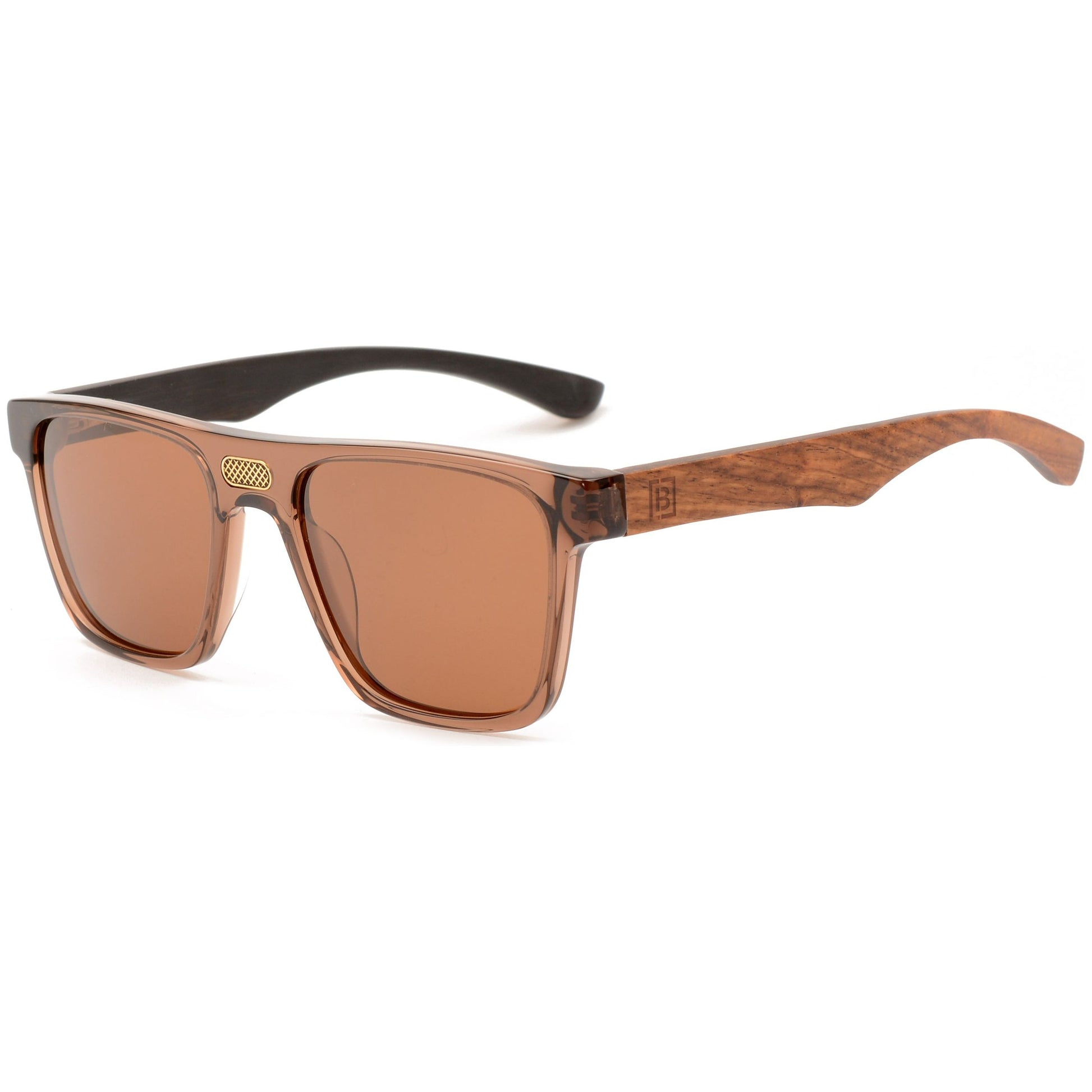 Leo - Acetate & Wood Sunglasses