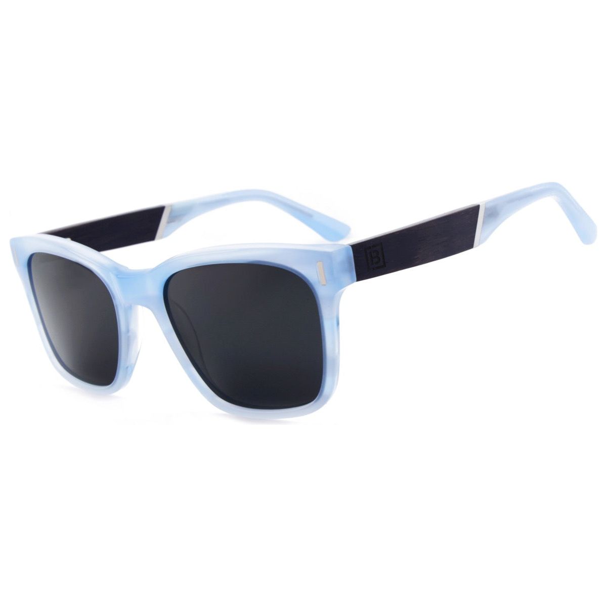 Blue - Acetate & Wood Sunglasses