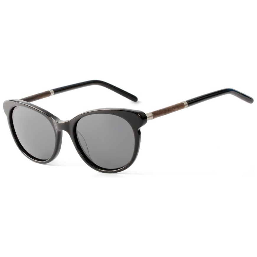 Lizzy - Small Acetate & Wood Sunglasses