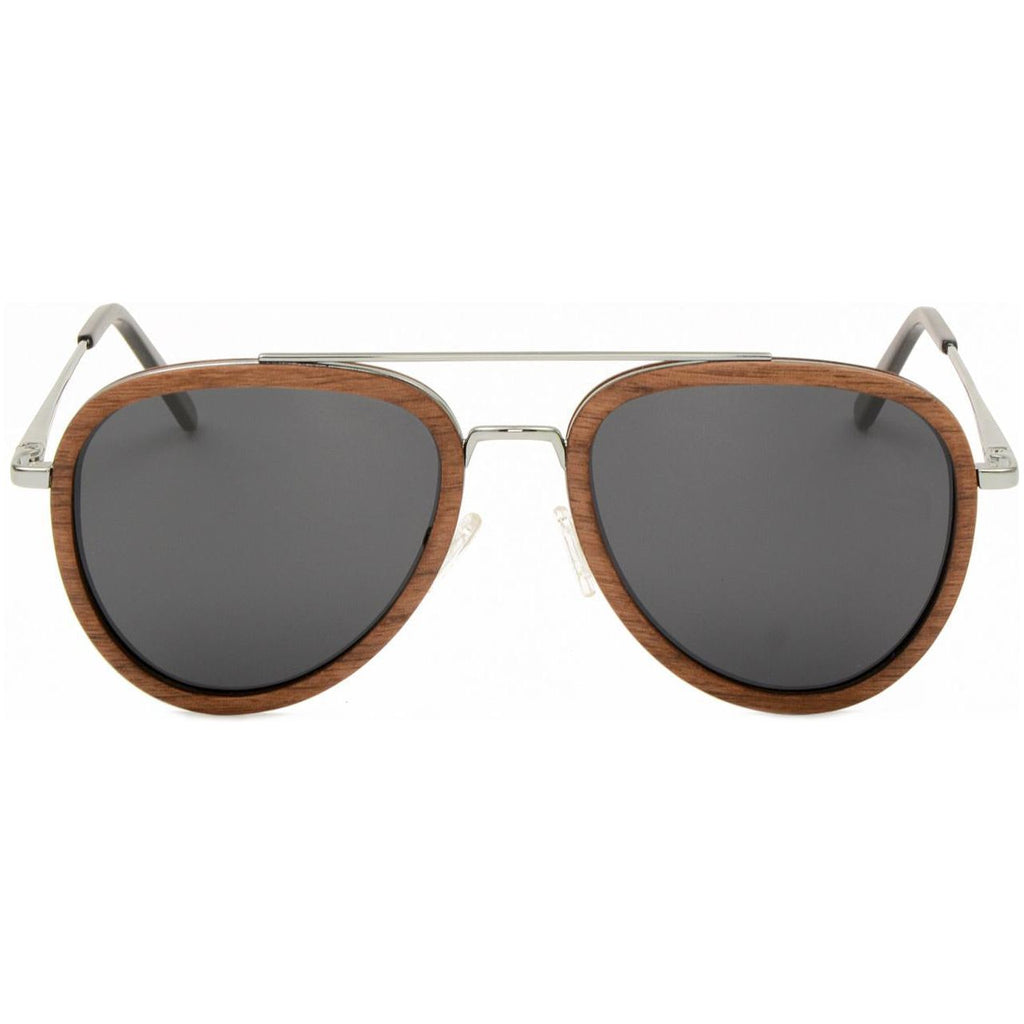 Colonel - Metal & Wood Sunglasses
