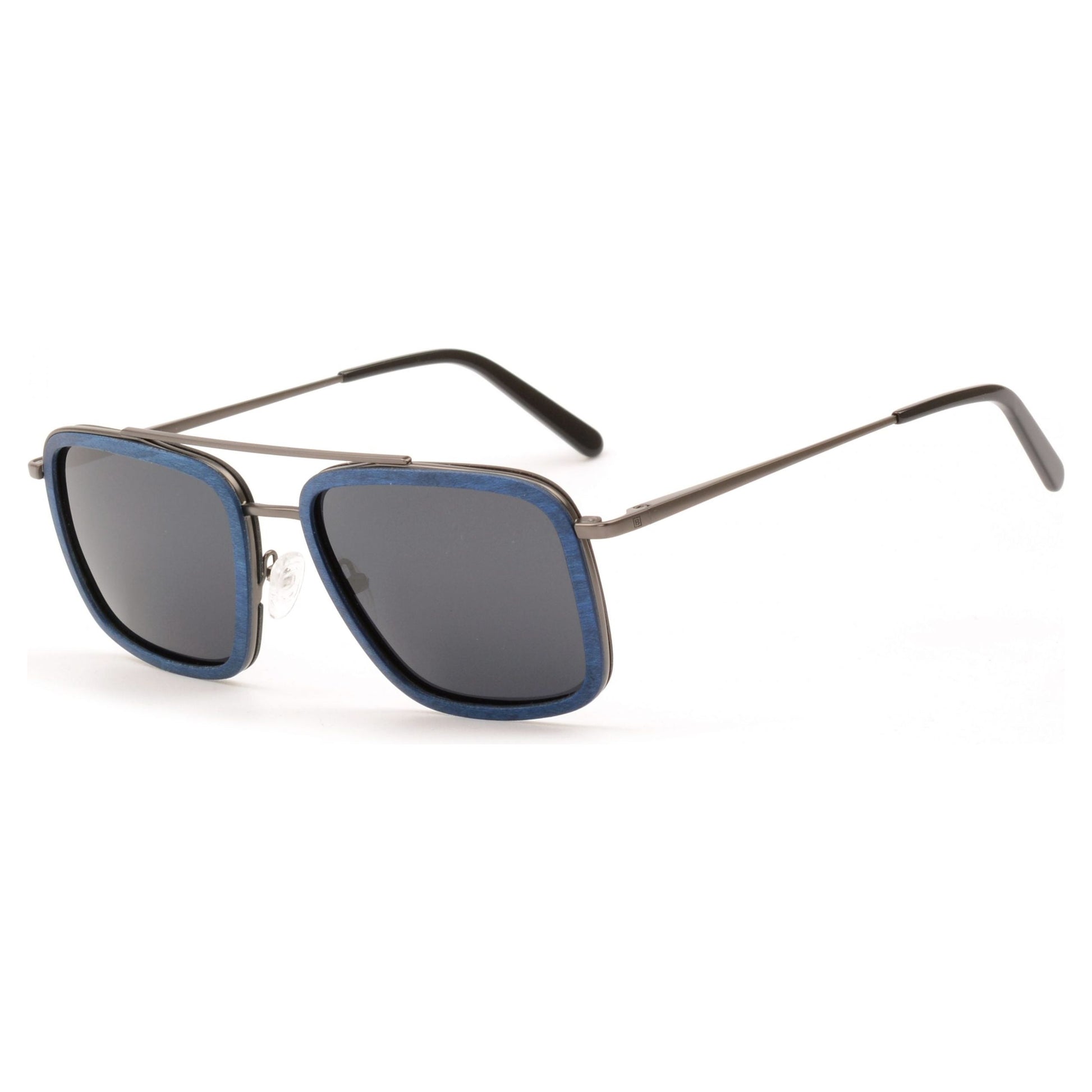 Max - Metal & Wood Sunglasses