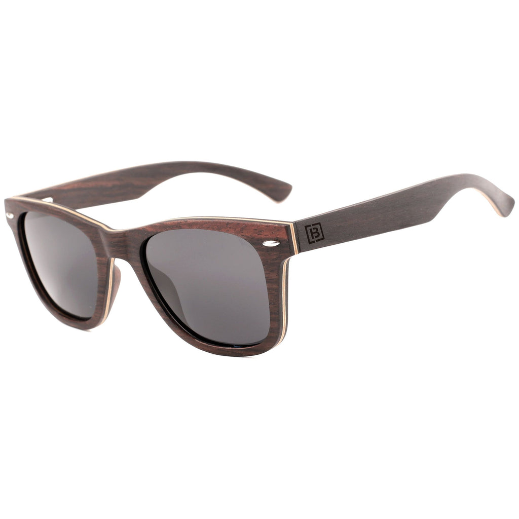 The Gambler - Wood Sunglasses